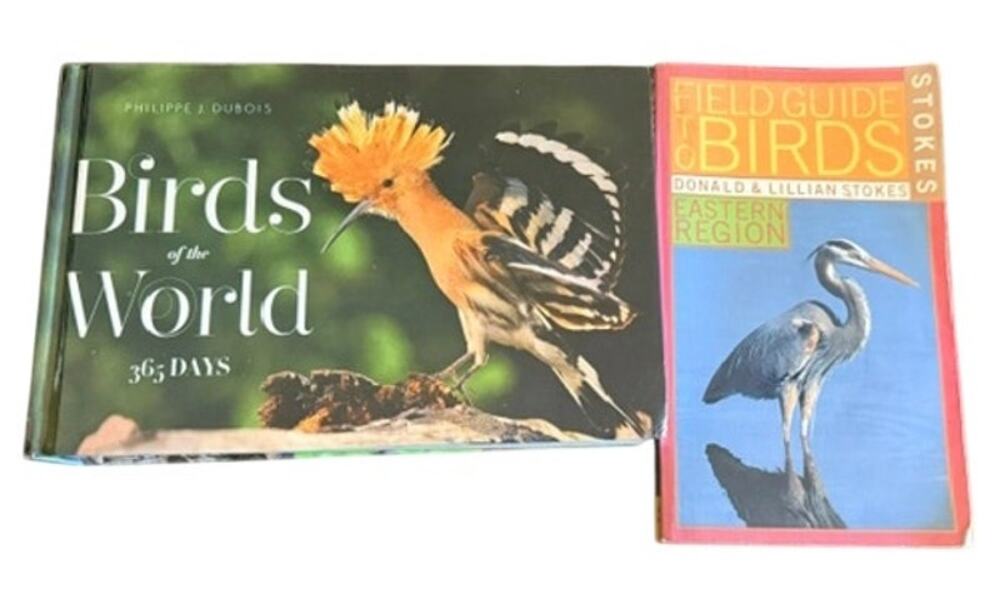 Bird Book Lot Stokes Field Guide Eastern Region & Birds of the World HC